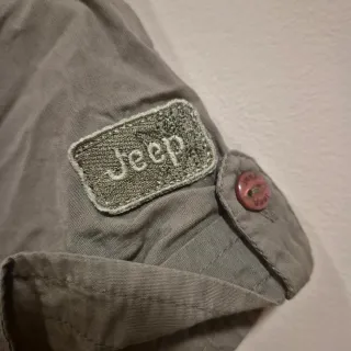 Camisa Jeep verde militar manga corta