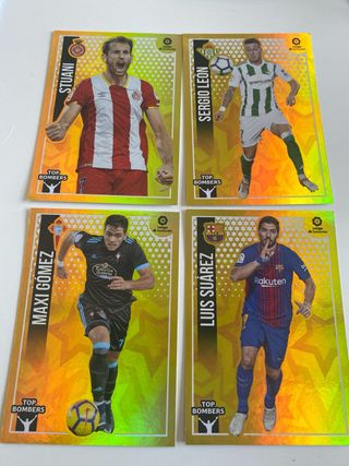 Lote de 90 cromos diferentes de liga este 2018-19