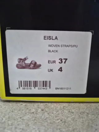 Sandali neri Buffalo