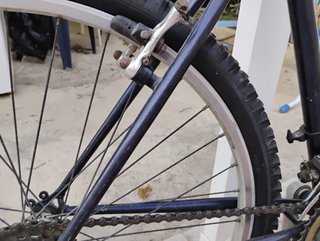 Bicicleta de montaña gris CONNOR