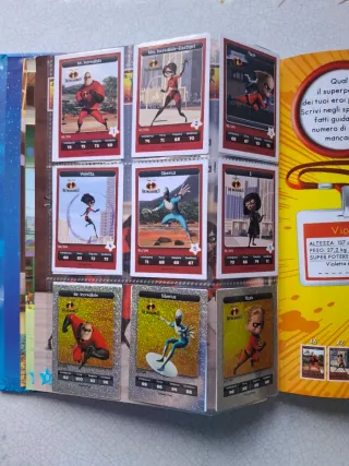 2 Album Figurine Esselunga: 1 Disney, 1 DreamWorks
