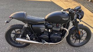 Triumph bonneville Street Twin 900cc 2018NegraMate