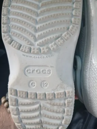 Sandalias Crocs Blancas