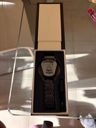 Reloj BINBOND Hombre Negro y Plateado