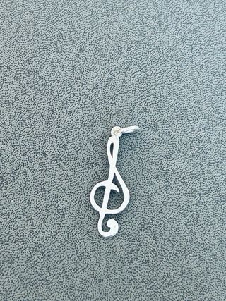 Colgante Clave de Sol Plata 925
