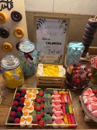 Mesa dulce para boda