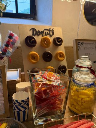 Mesa dulce para boda