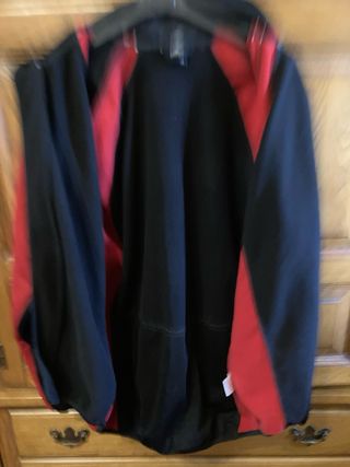 Giacca sportiva Crane Sport rossa e nera