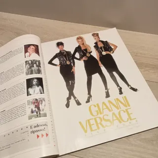 Rivista di moda vintage numero 100.Agosto 1992.