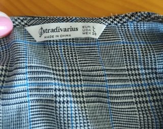 Vestido sin mangas Stradivarius Talla L