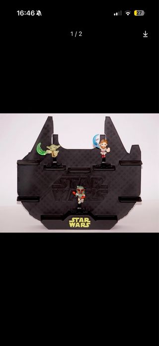 Expositor Star Wars Finder HALCON MILENARIO
