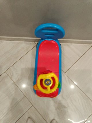 Macchinina primi passi rossa e blu di CARS perfett