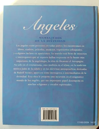 Libro Ángeles: Mensajeros de la divinidad