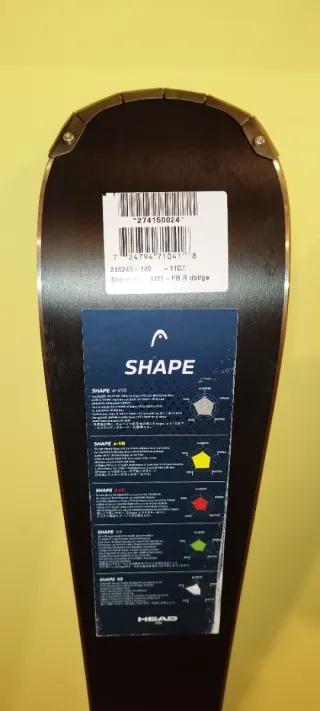 Esquís Head Shape V4 + fijaciones