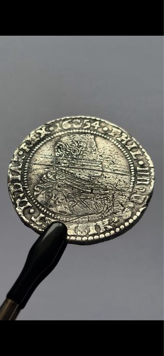 1 Ducatón 1654 (MBC-) Amberes Felipe IV