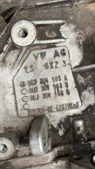 Caja de cambios 1.4 TSI LHY Averiada