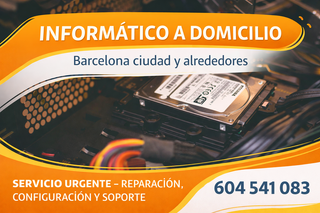 Técnico Informático a Domicilio en BCN
