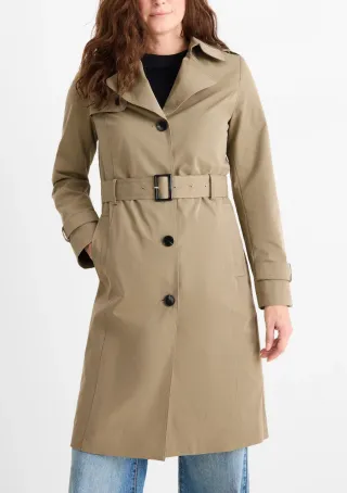 Gabardina verde nueva