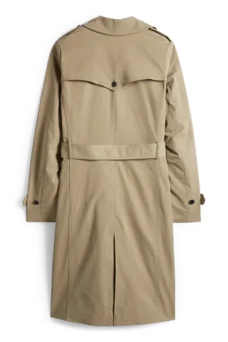 Gabardina verde nueva