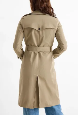 Gabardina verde nueva