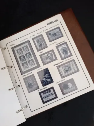 Album Clasificador Sellos España