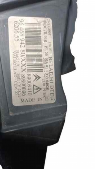 9646894280 FARO DERECHO CITROEN C4 BERLINA