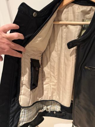 Chaqueta de cuero Richa Daytona Negra