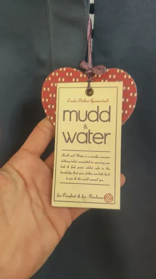 Pulóver Mudd & Water azul nuevo