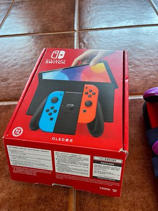 Nintendo Switch OLED Completa + Extras