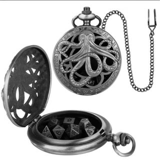 Mini dados Cthulhu con caja