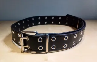 Cintura Punk Rock Unisex Nera 105cm