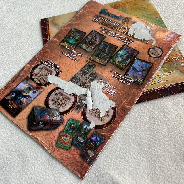 Lote Fantasy Riders: Sobres, Tablero y Cubiertas