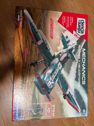 Kit Construcción Mecánicas Aviones y Helicópteros