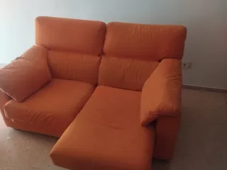 2 Sofás Cama Naranja
