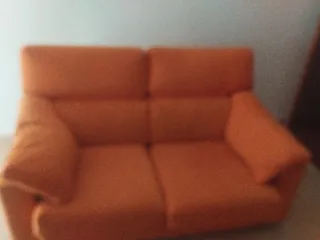 2 Sofás Cama Naranja