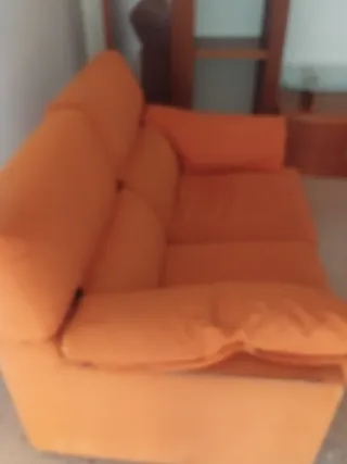 2 Sofás Cama Naranja