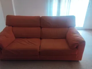 2 Sofás Cama Naranja