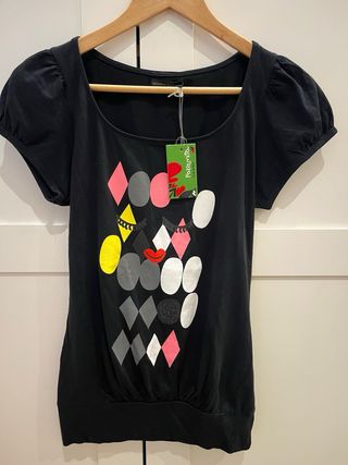 Original Camiseta L'Ancienne Europe Negra mujer