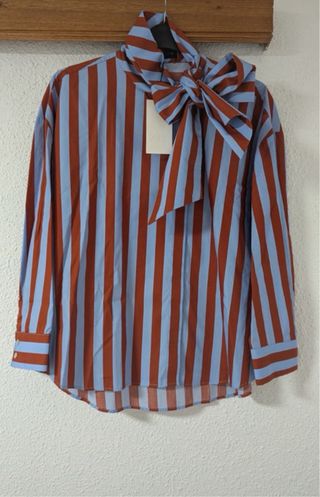 Camisa viral Zara Rayas Lazo