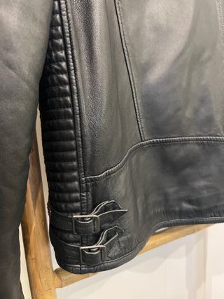 Chaqueta Biker Piel Scotch & Soda Negra