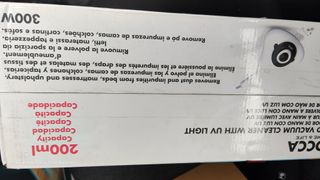 Aspirador anti ácaros Jocca 300W UV