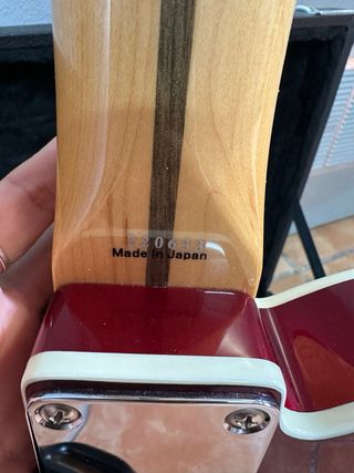 Guitarra Eléctrica Tokai Telecaster Roja