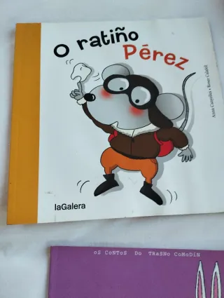 Libros infantiles de lectura en gallego