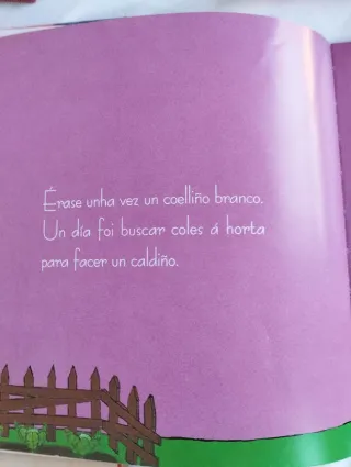 Libros infantiles de lectura en gallego