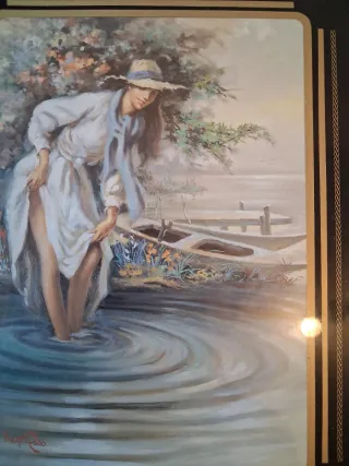 Juego de 2 cuadros decorativos