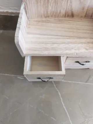 Joyero vintage de madera