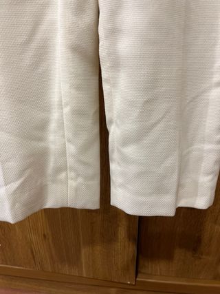 Traje marinero beige y azul para primera comunión