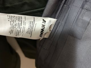 K-way giubbotto primaverile verde oliva