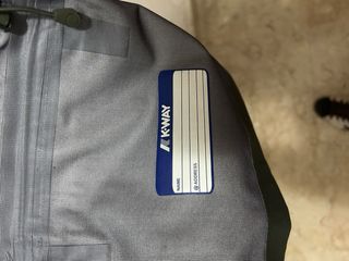 K-way giubbotto primaverile verde oliva