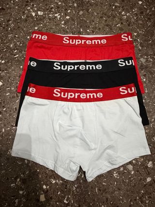 Supreme Boxer Briefs (Black & Red, White)